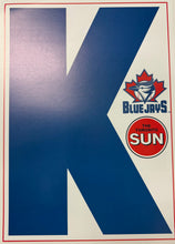 Vintage Toronto Blue Jays "K" Sign