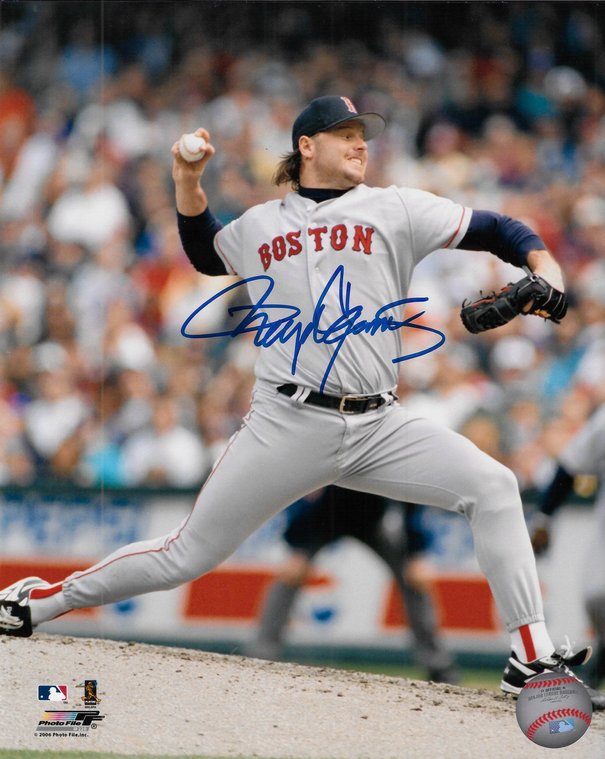 Boston Red Sox Gray Pitching in the Stretch Roger Clemens Foundation