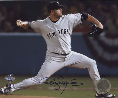 NY Yankees Away in the Stretch,, Ltd. Edition – Roger Clemens