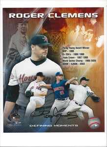 "Defining Moments" of Roger Clemens' Career