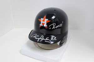 Astros Mini-helmet with "Rocket" and 22