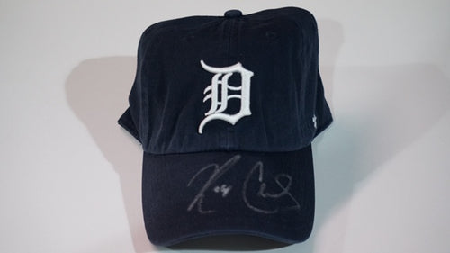 Detroit Tigers Baseball Cap, Kody Clemens Autographed
